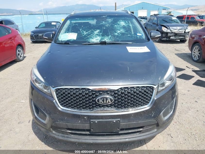 2016 Kia Sorento 2.4L Lx VIN: 5XYPG4A38GG186823 Lot: 40004467