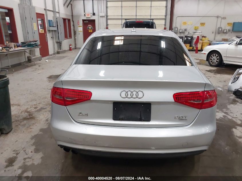 2013 Audi A4 2.0T Premium VIN: WAUBFAFL0DN043760 Lot: 40004520