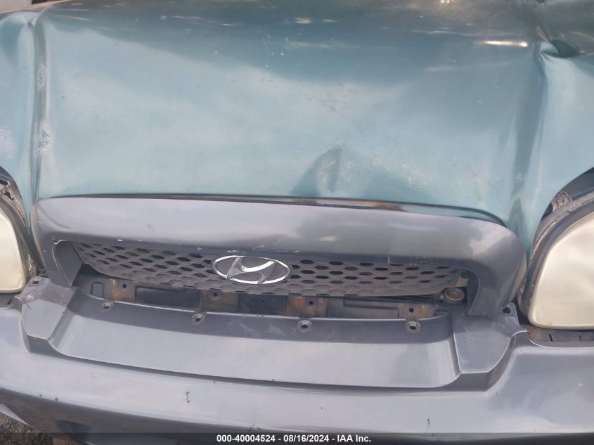 2003 Hyundai Santa Fe Gls/Lx VIN: KM8SC13D63U386369 Lot: 40004524