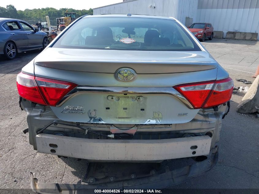 2015 Toyota Camry Se VIN: 4T1BF1FK1FU910842 Lot: 40004526