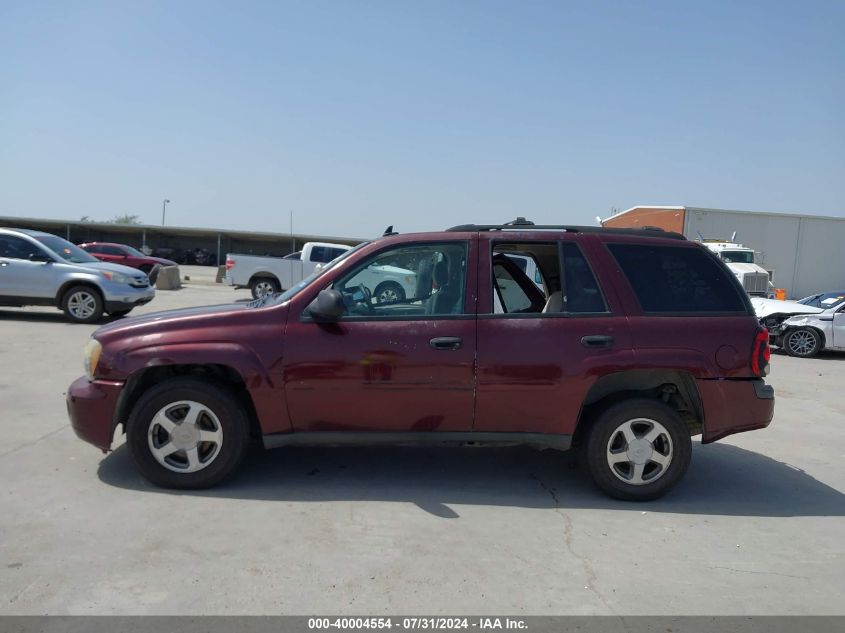 2006 Chevrolet Trailblazer Ls VIN: 1GNDS13S162177255 Lot: 40004554