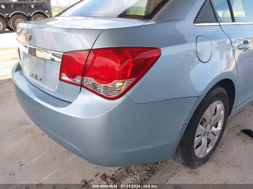 2012 Chevrolet Cruze Ls VIN: 1G1PC5SH7C7162024 Lot: 40004559