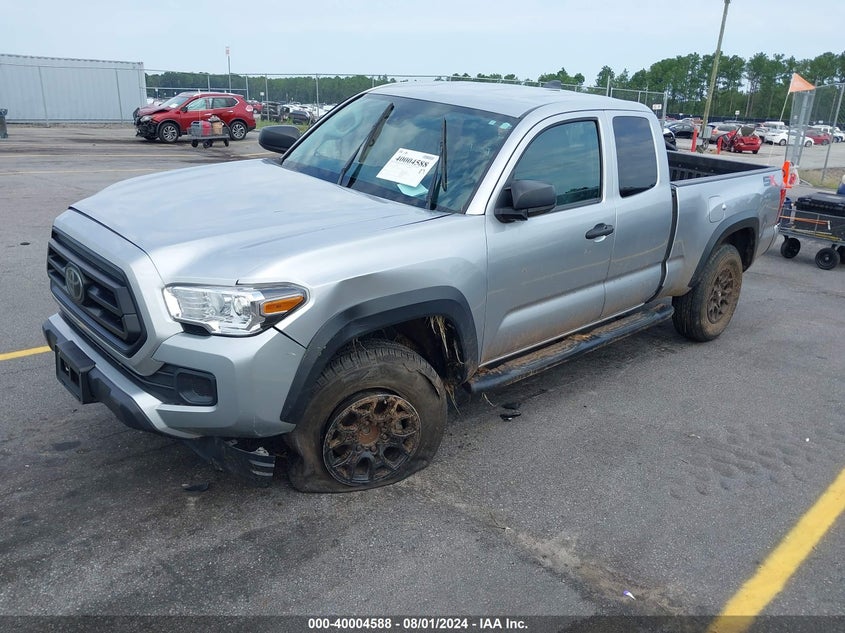VIN 3TYRZ5CN4NT014302 2022 TOYOTA TACOMA SR V6