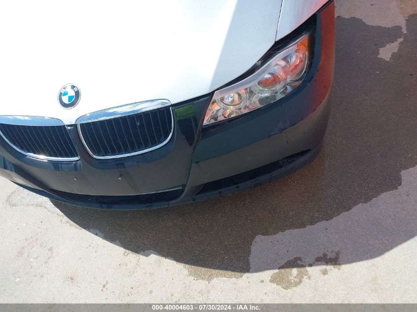 2008 BMW 328I VIN: WBAVA33548K055270 Lot: 40004603