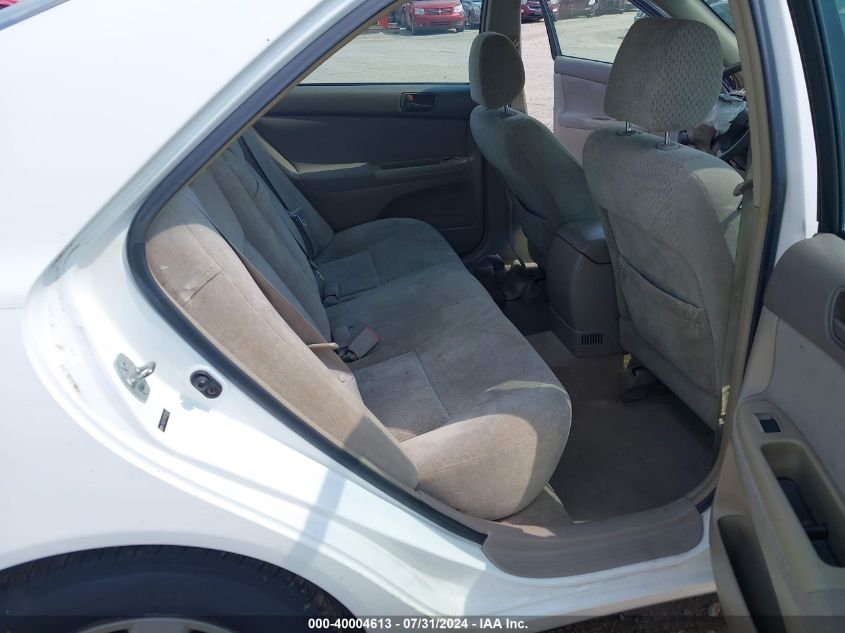 2004 Toyota Camry Le VIN: 4T1BE32K14U329780 Lot: 40004613