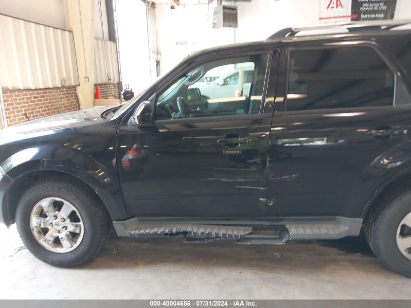 2012 Ford Escape Limited VIN: 1FMCU0EG2CKA41712 Lot: 40004655