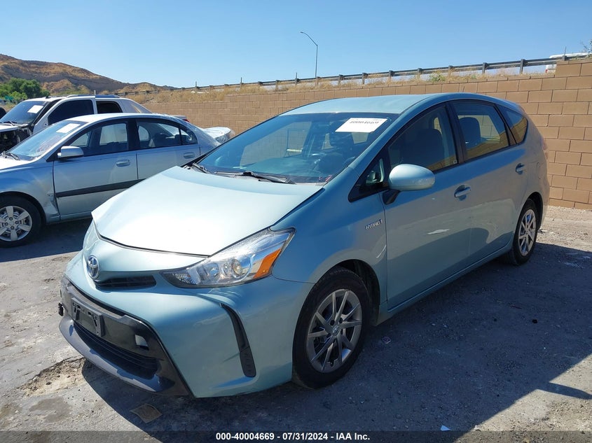 2017 Toyota Prius V Two VIN: JTDZN3EU9HJ058135 Lot: 40004669