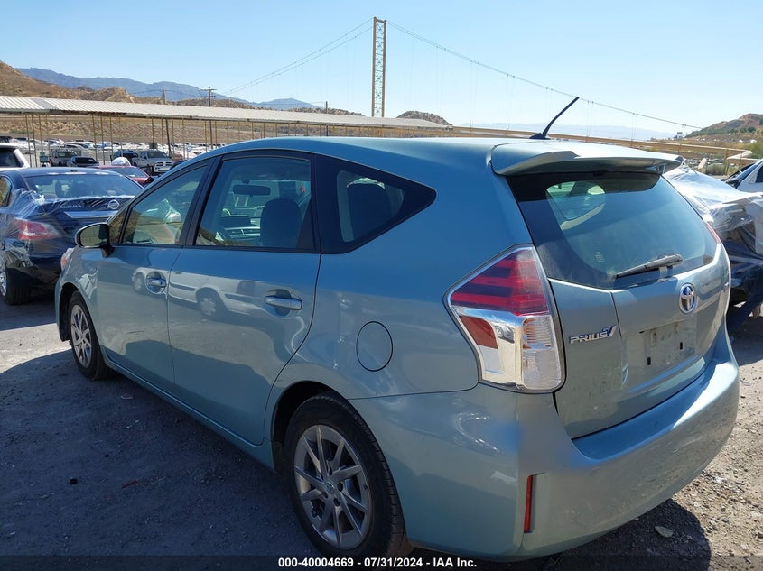 2017 Toyota Prius V Two VIN: JTDZN3EU9HJ058135 Lot: 40004669