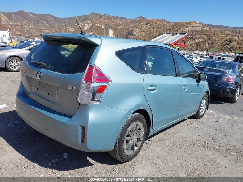 2017 Toyota Prius V Two VIN: JTDZN3EU9HJ058135 Lot: 40004669