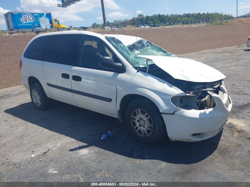 2005 Dodge Grand Caravan Se VIN: 1D4GP24R55B316846 Lot: 40004683