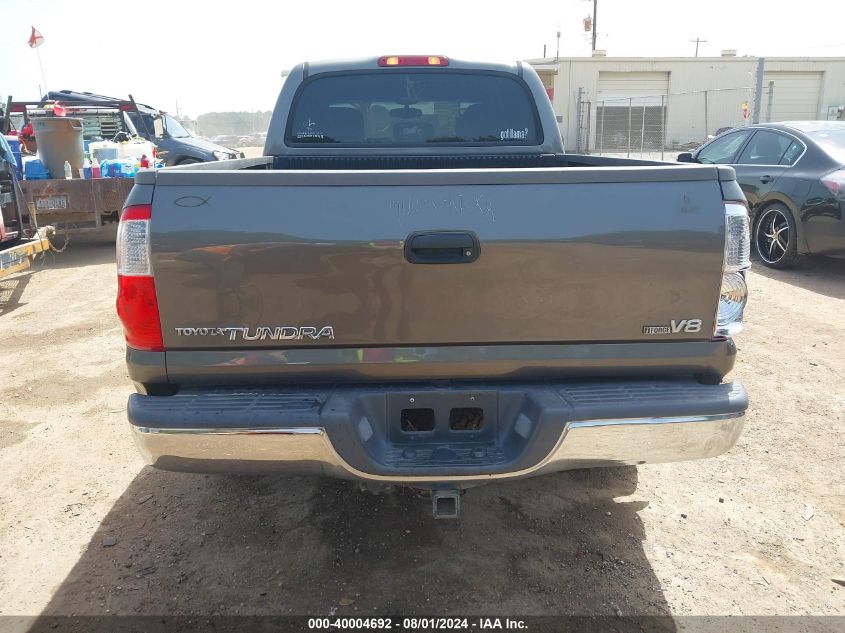 2006 Toyota Tundra Sr5 V8 VIN: 5TBET341X6S501025 Lot: 40004692