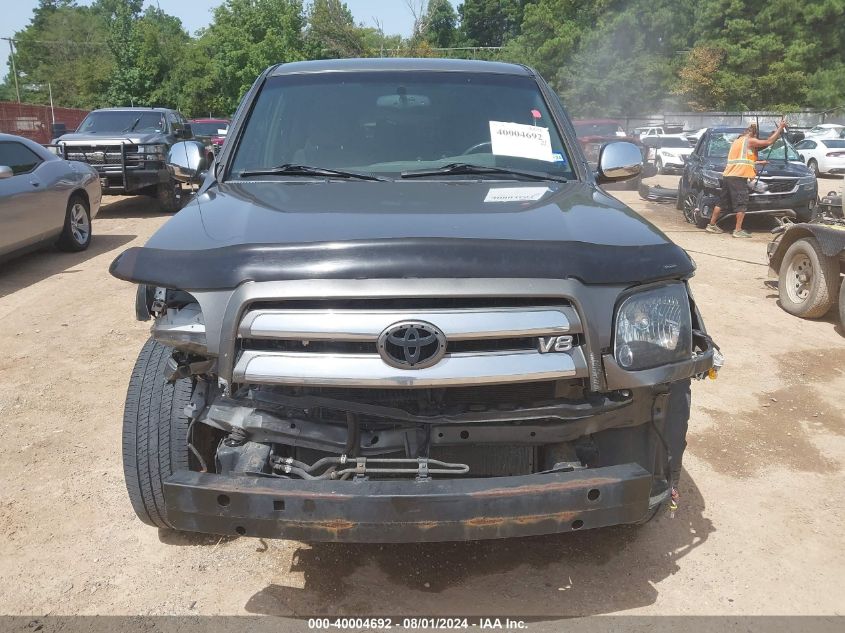 2006 Toyota Tundra Sr5 V8 VIN: 5TBET341X6S501025 Lot: 40004692