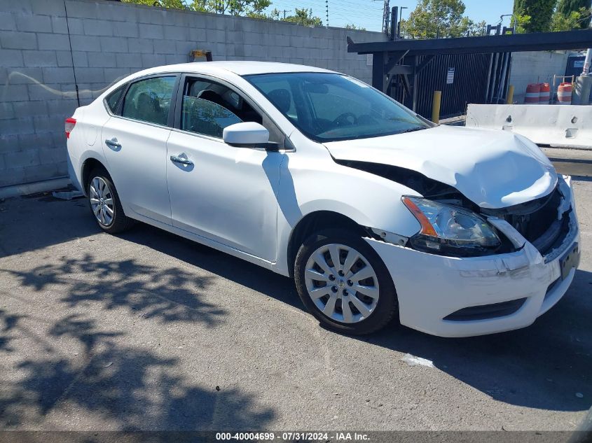 2015 Nissan Sentra Sv VIN: 3N1AB7AP0FY333903 Lot: 40004699