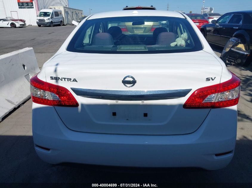 2015 Nissan Sentra Sv VIN: 3N1AB7AP0FY333903 Lot: 40004699