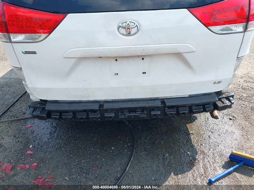 2011 Toyota Sienna Le V6 VIN: 5TDKK3DCXBS087348 Lot: 40004698