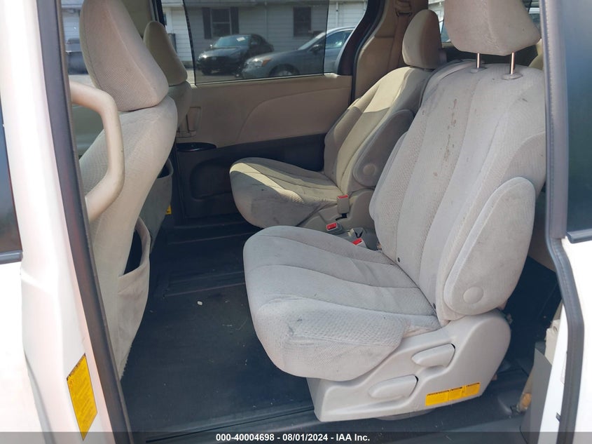 2011 Toyota Sienna Le V6 VIN: 5TDKK3DCXBS087348 Lot: 40004698