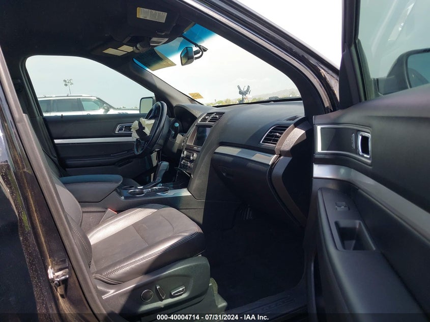 VIN 1FM5K7D89HGA23185 2017 FORD EXPLORER XLT