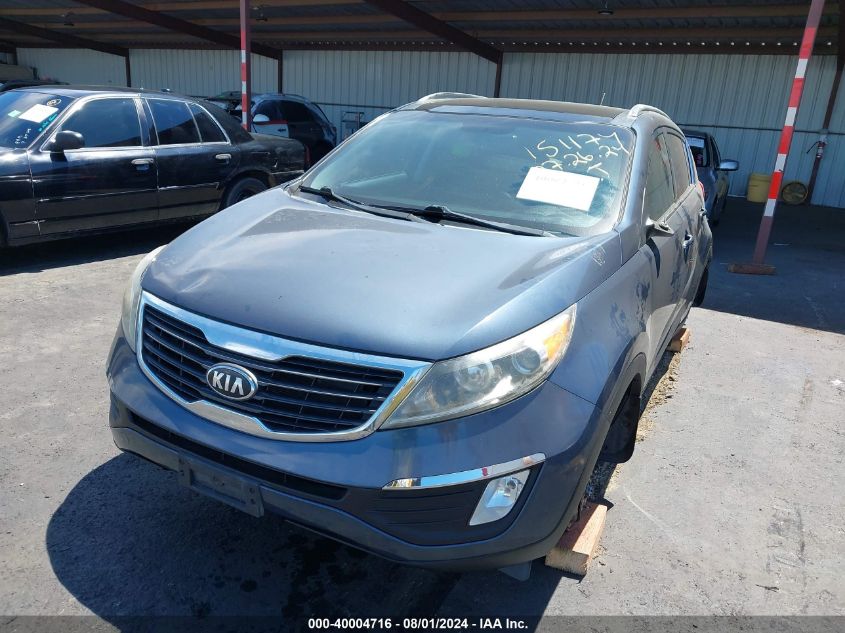 2013 Kia Sportage Ex VIN: KNDPC3A28D7455649 Lot: 40004716