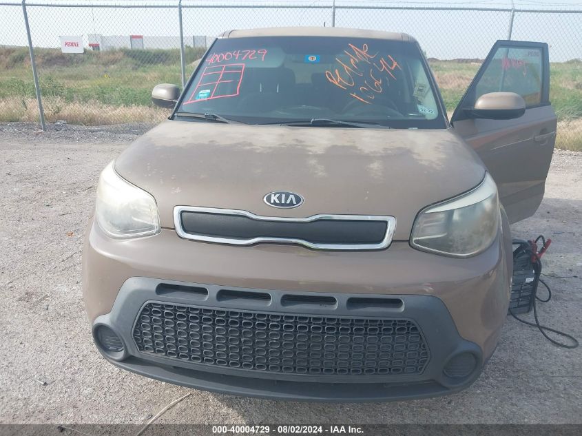 KNDJN2A29E7106544 2014 Kia Soul !