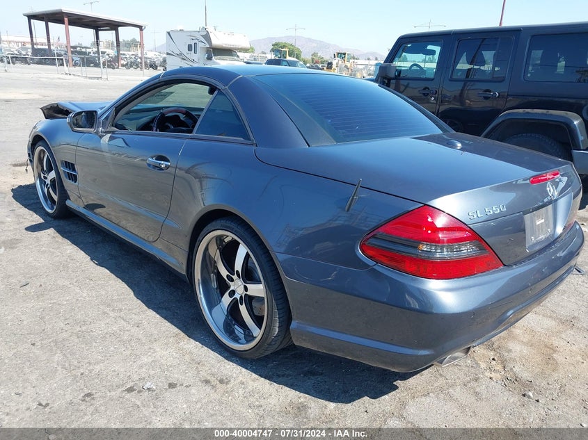 2009 Mercedes-Benz Sl 550 VIN: WDBSK71F79F143616 Lot: 40004747