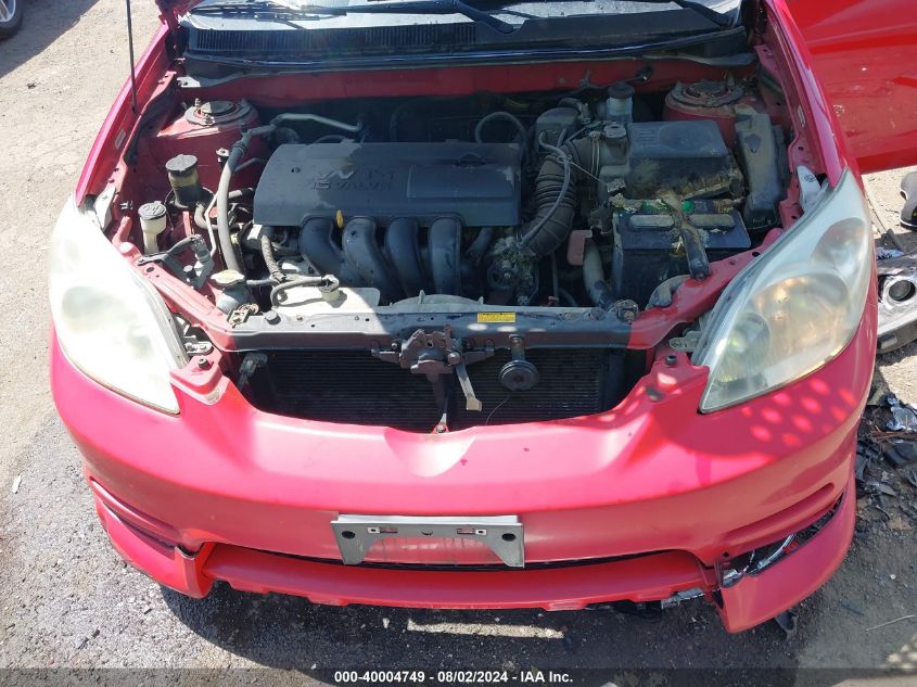 2004 Toyota Matrix Xr VIN: 2T1KR32E94C293336 Lot: 40004749