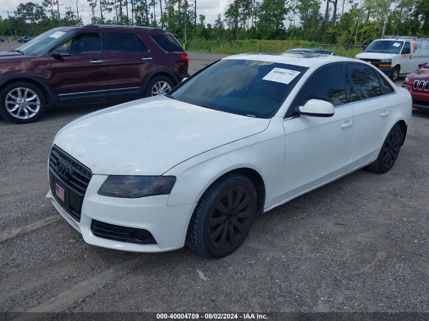 WAUEFAFL6BN020154 | 2011 AUDI A4