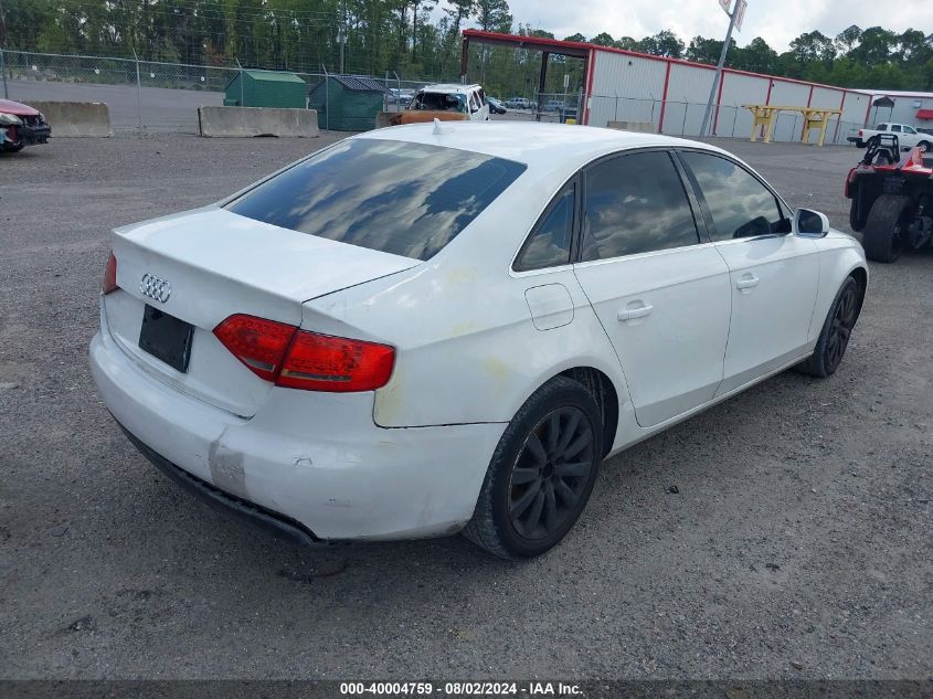 WAUEFAFL6BN020154 | 2011 AUDI A4