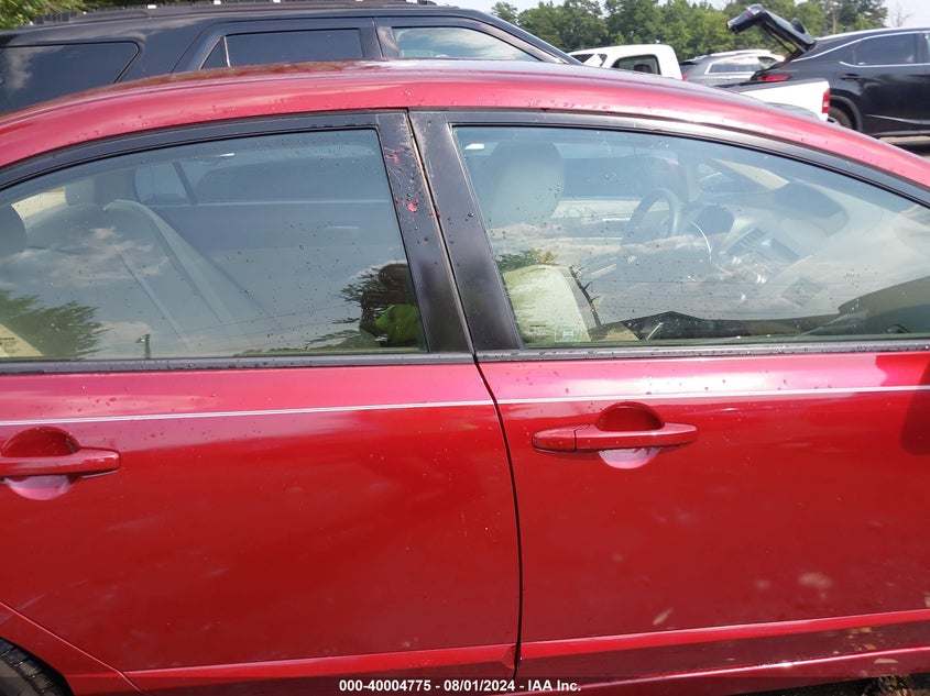 2007 Honda Civic Lx VIN: 2HGFA16577H507680 Lot: 40004775