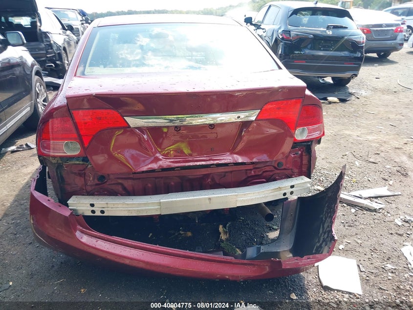 2007 Honda Civic Lx VIN: 2HGFA16577H507680 Lot: 40004775