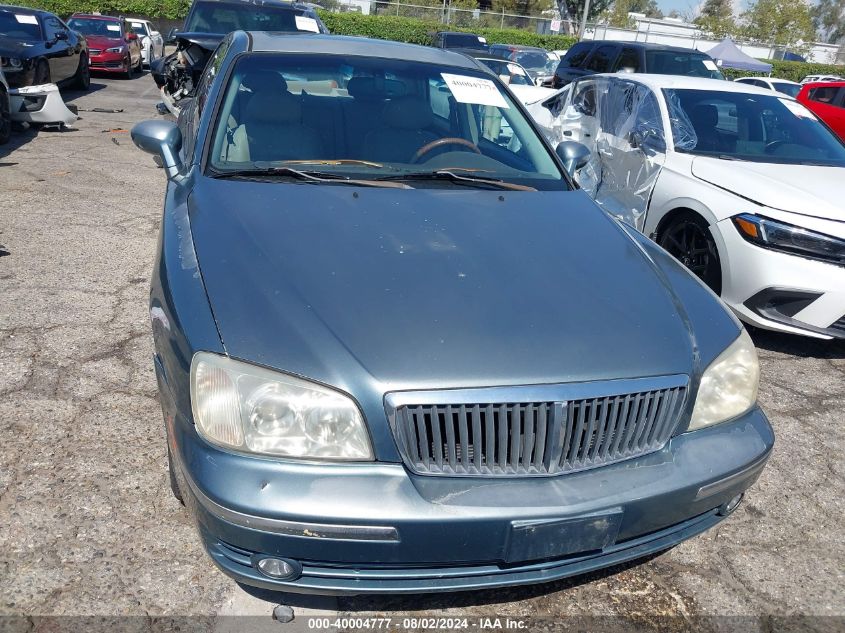 2005 Hyundai Xg350 L VIN: KMHFU45E85A396721 Lot: 40004777