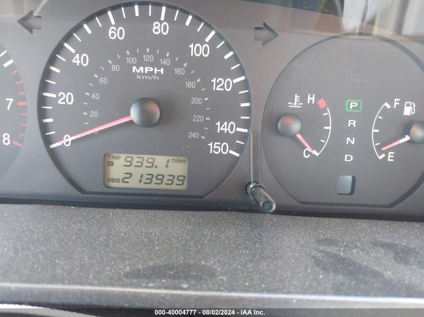 2005 Hyundai Xg350 L VIN: KMHFU45E85A396721 Lot: 40004777