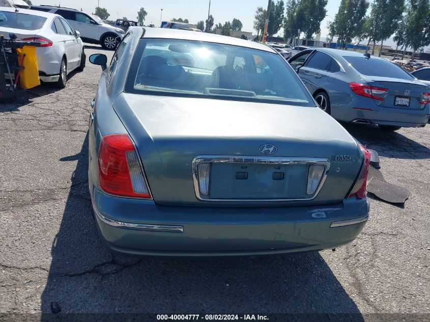 2005 Hyundai Xg350 L VIN: KMHFU45E85A396721 Lot: 40004777