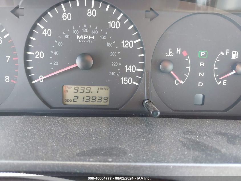 2005 Hyundai Xg350 L VIN: KMHFU45E85A396721 Lot: 40004777