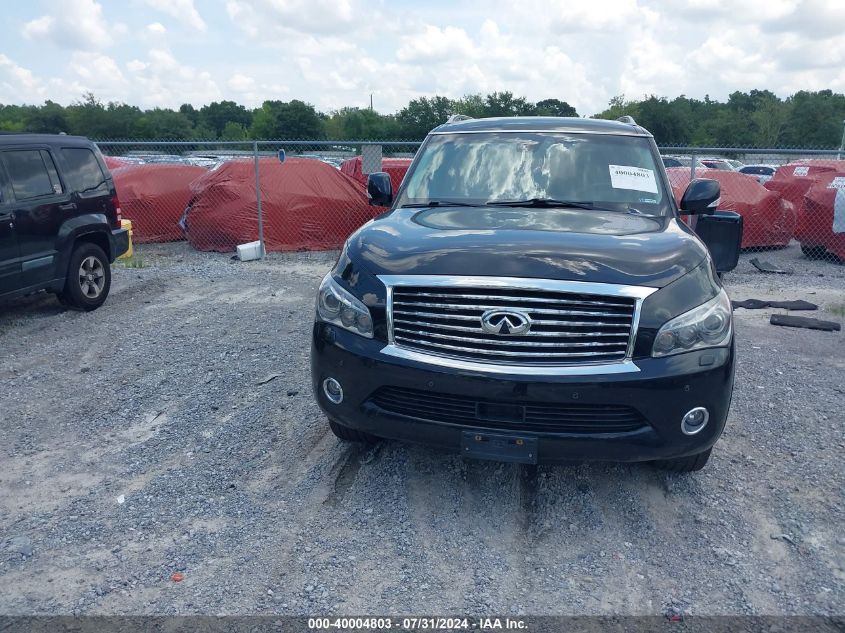 2014 Infiniti Qx80 VIN: JN8AZ2NE5E9063063 Lot: 40004803