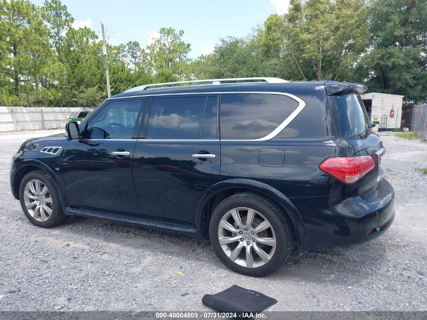 2014 Infiniti Qx80 VIN: JN8AZ2NE5E9063063 Lot: 40004803