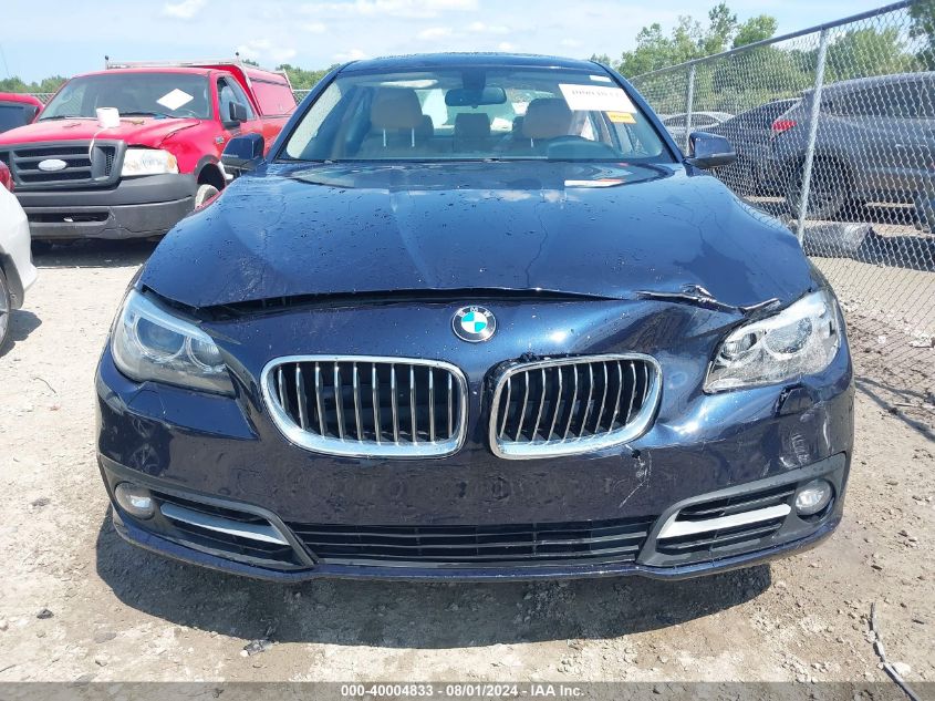 2015 BMW 528I xDrive VIN: WBA5A7C50FD627430 Lot: 40004833