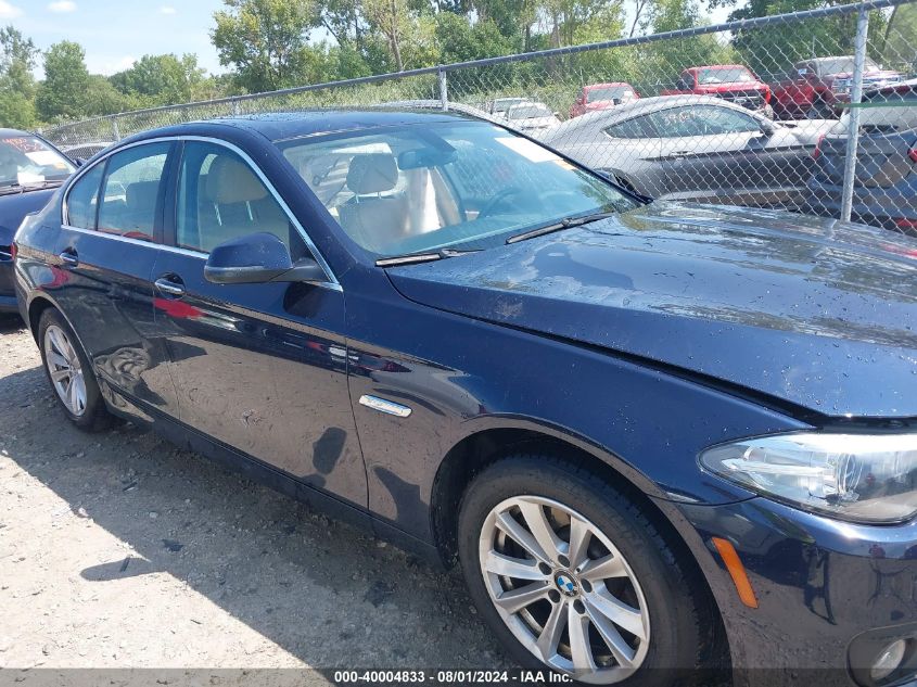 2015 BMW 528I xDrive VIN: WBA5A7C50FD627430 Lot: 40004833