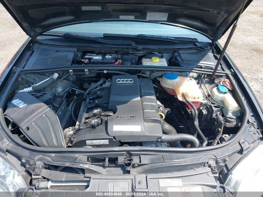 2008 Audi A4 2.0T/2.0T Avant Special Edition VIN: WAUKF78E48A070930 Lot: 40004846