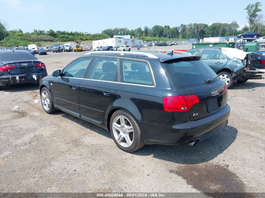 WAUKF78E48A070930 | 2008 AUDI A4