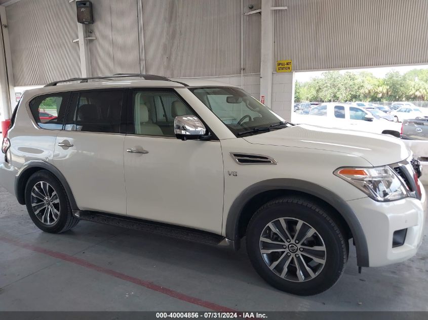 2018 Nissan Armada Sl VIN: JN8AY2ND2J9057256 Lot: 40004856