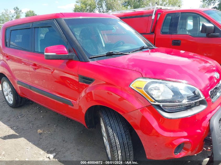 2012 Kia Soul + VIN: KNDJT2A67C7378595 Lot: 40004872