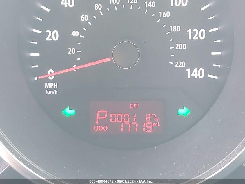 2012 Kia Soul + VIN: KNDJT2A67C7378595 Lot: 40004872