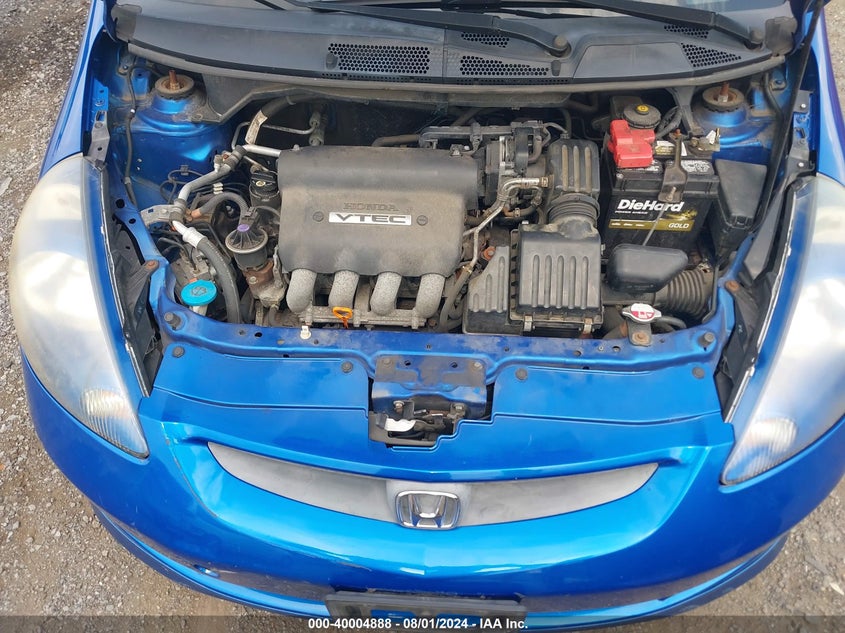 2008 Honda Fit Sport VIN: JHMGD38638S057322 Lot: 40004888