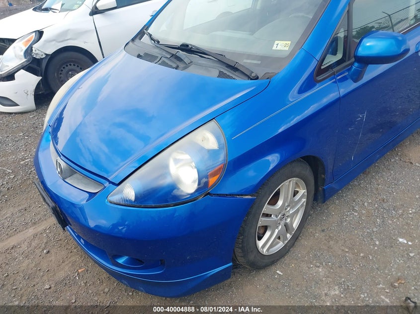 2008 Honda Fit Sport VIN: JHMGD38638S057322 Lot: 40004888
