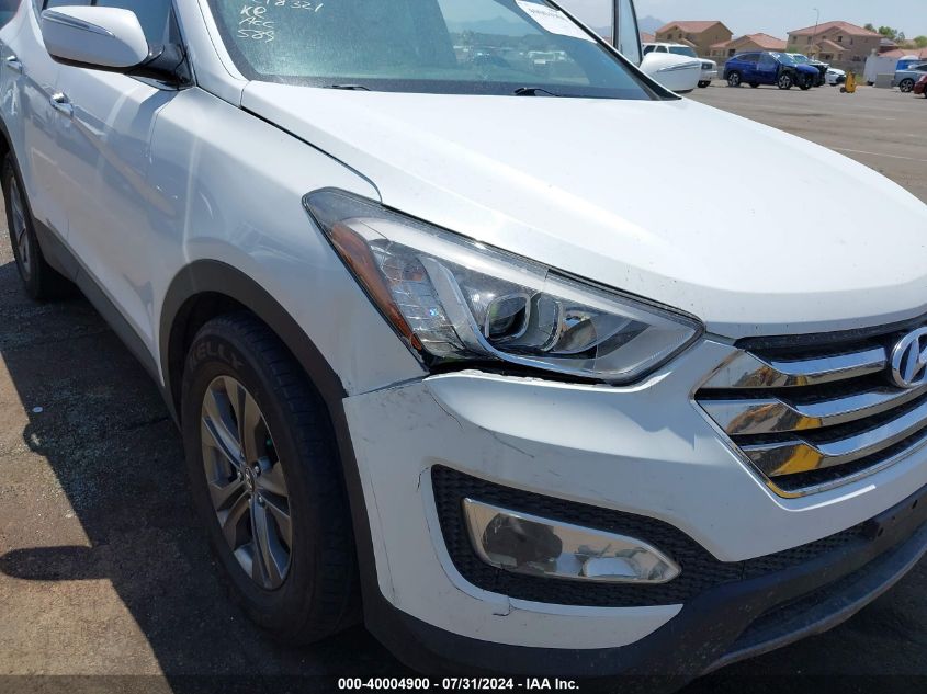 2014 Hyundai Santa Fe Sport 2.4L VIN: 5XYZU3LB7EG218321 Lot: 40004900