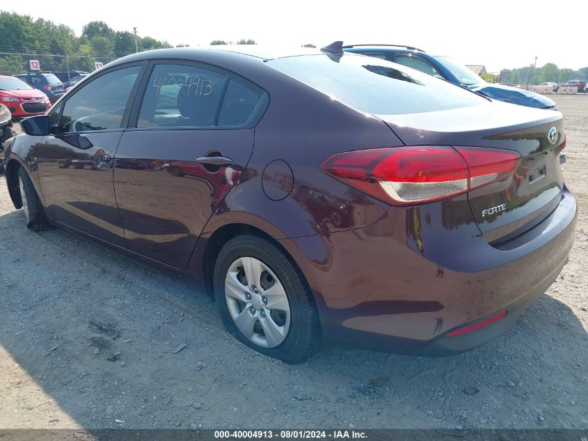 2018 Kia Forte Lx VIN: 3KPFK4A77JE282251 Lot: 40004913