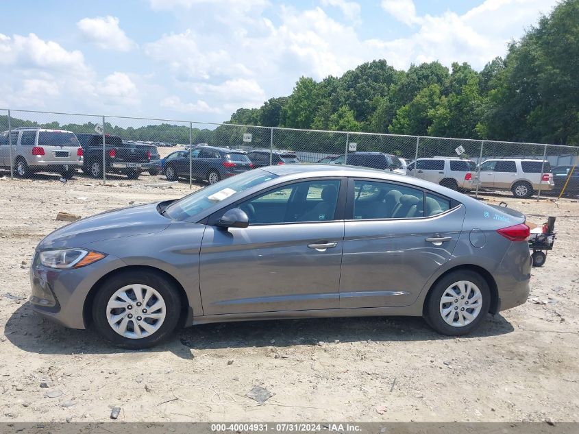 2018 Hyundai Elantra Se VIN: 5NPD74LF7JH385744 Lot: 40004931