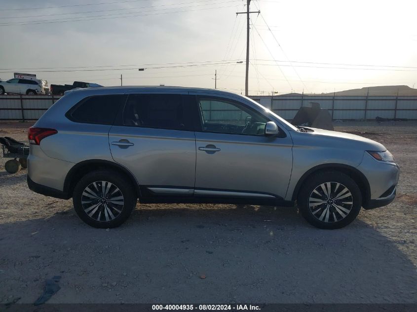 2019 Mitsubishi Outlander Se VIN: JA4AZ3A38KZ042347 Lot: 40004935