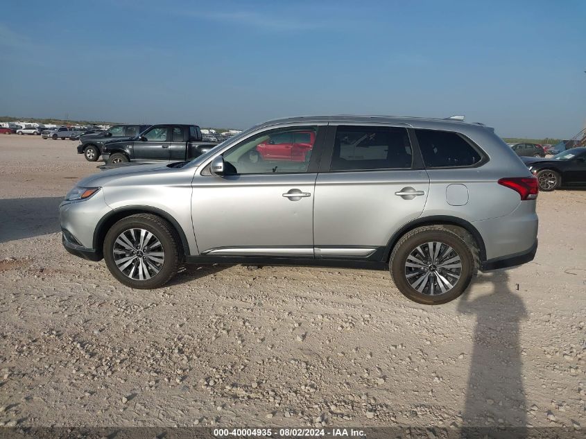 2019 Mitsubishi Outlander Se VIN: JA4AZ3A38KZ042347 Lot: 40004935