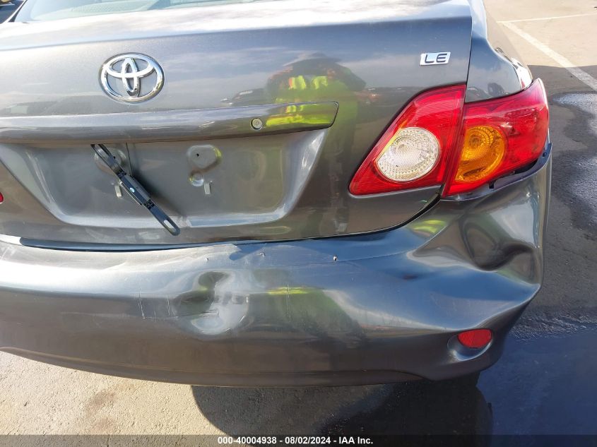 2010 Toyota Corolla Le VIN: 2T1BU4EE4AC435247 Lot: 40004938